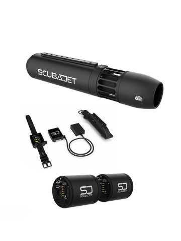 SCUBAJET PRO SUP Package with 200 wh airplane battery